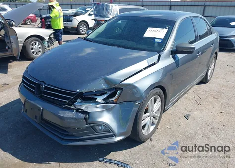 2017 Volkswagen Jetta 1.8T Sel из США, поврежденный, VIN 3VWL17AJXHM211383